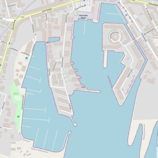 Nyborg Marina Kort